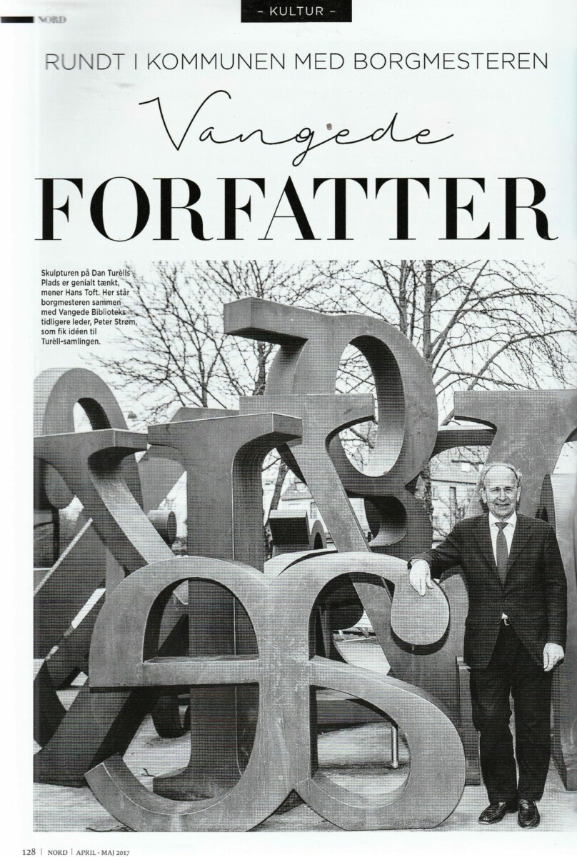 NORD Magazine Hans Toft Alfabet Turèll
