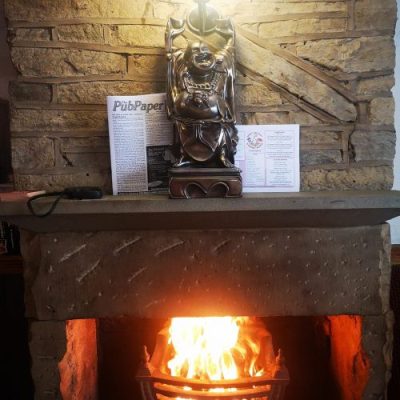 Open fire place in the turks head