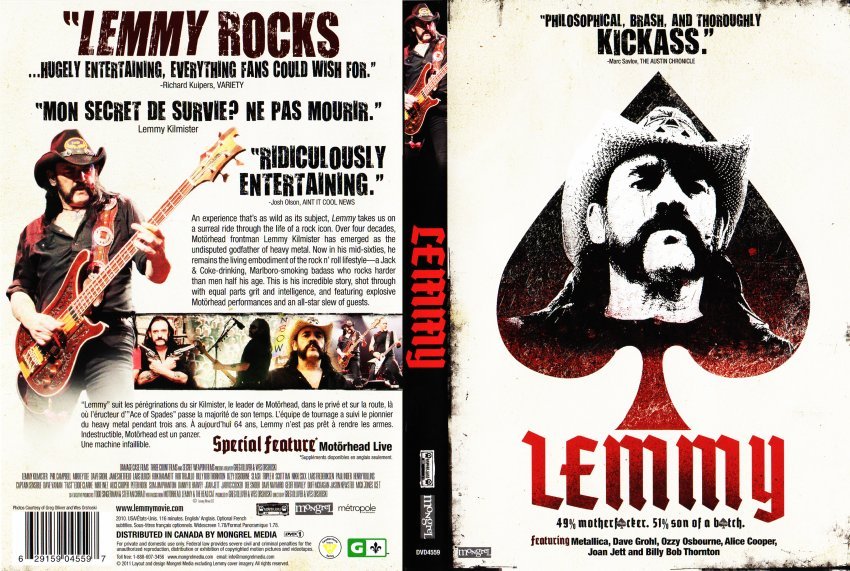 LEMMY (Película Documental sobre el Icónico cantante, bajista y líder de Motorhead)