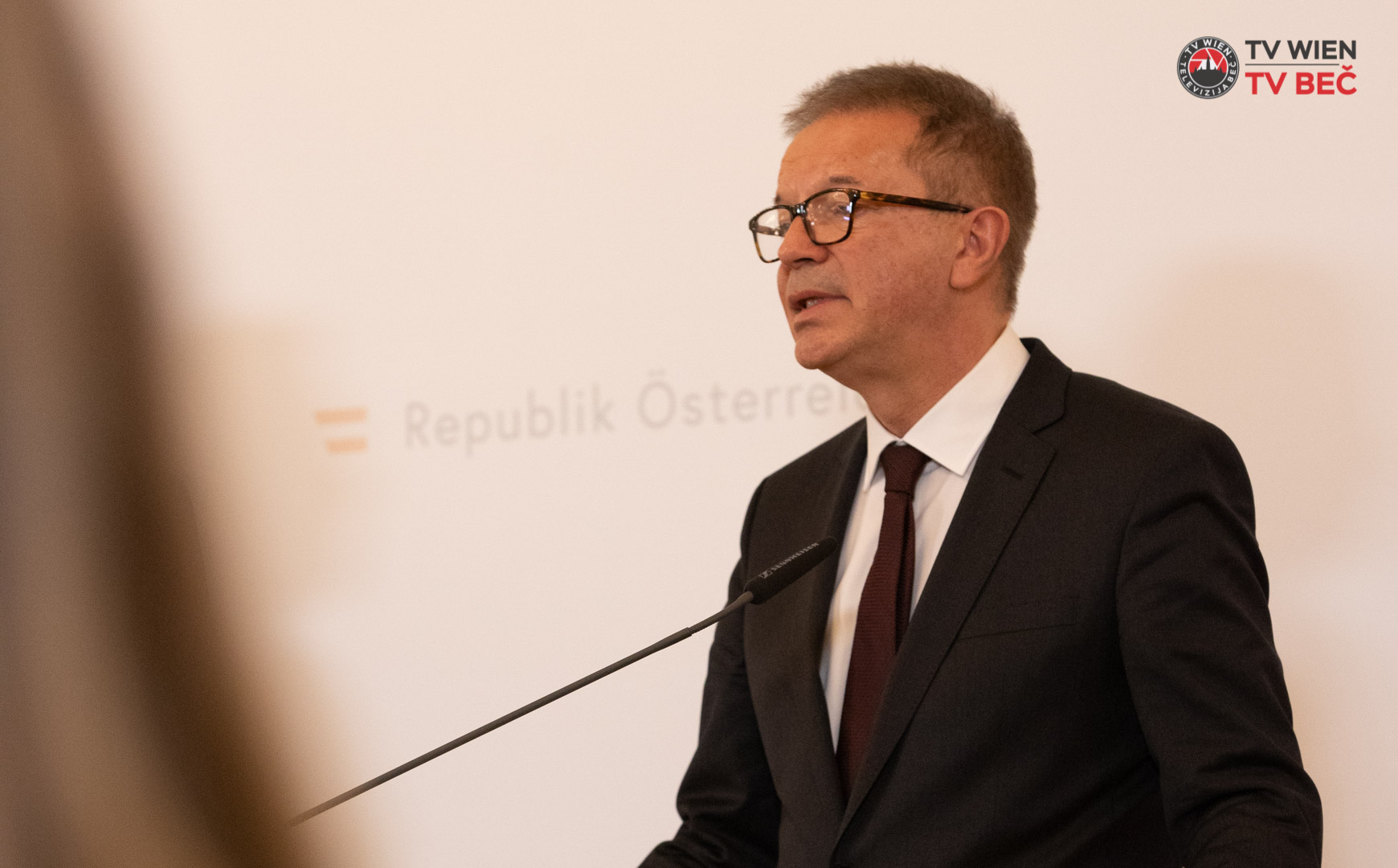 Pressekonferenz mit den Bundesministern Rudi Anschober und Karl Nehammer 20.03.2020