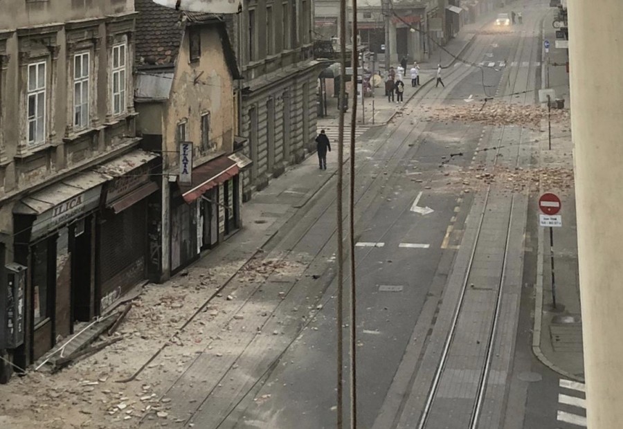 DVA SNAŽNA POTRESA POGODILA ZAGREB: Jačine potresa od 5,3 i 5,0 nanijele ogromne materijalne štete – zasad nema izvješća o stradalima