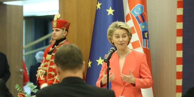 Ursula Von der Leyen: Imam dobre vijesti za Hrvatsku! To su osobito dobre vijesti za radnike i firme
