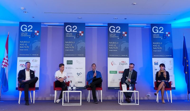 Udruga hrvatskih poduzetnika na G2.6 MEETING on line
