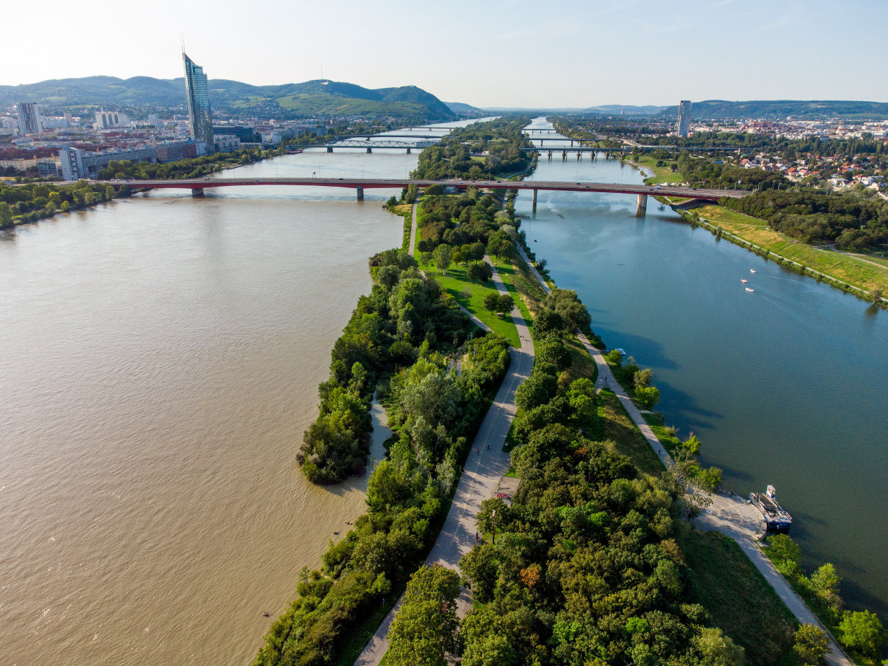 Beč revitalizira Dunavski otok