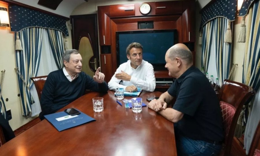 Scholz, Macron i Draghi zajedno u vlaku za Kijev, prvi put će posjetiti Ukrajinu od početka invazije