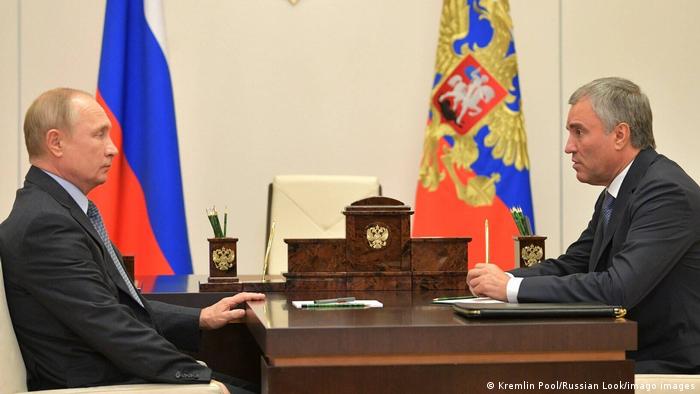 Vladimir Putin i Vjačeslav Volodin