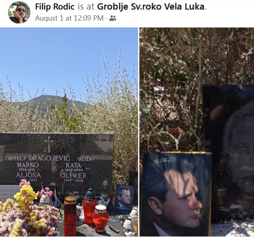 OLIVEROVA UDOVICA SAZNALA ZA OSKVRNUĆE NJEGOVA GROBA: ‘Nije mi smiješno, netko tu koristi priliku…’