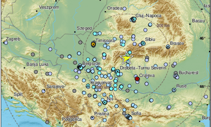 Potres pogodio Rumunjsku, osjetio se i u Srbiji