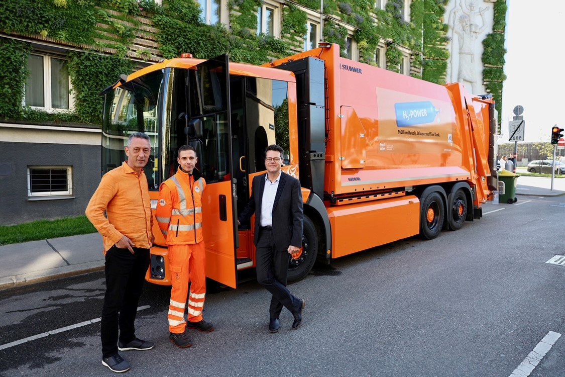 U Beču predstavljeno prvo vozilo za odvoz otpada na vodik