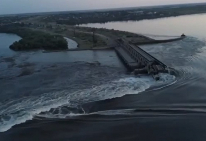 ‘Hidroelektrana je potpuno pod vodom!’ Ugroženo preko 80 naselja, nešto se u pozadini kotrlja: Rusi u panici izvijestili o napadu