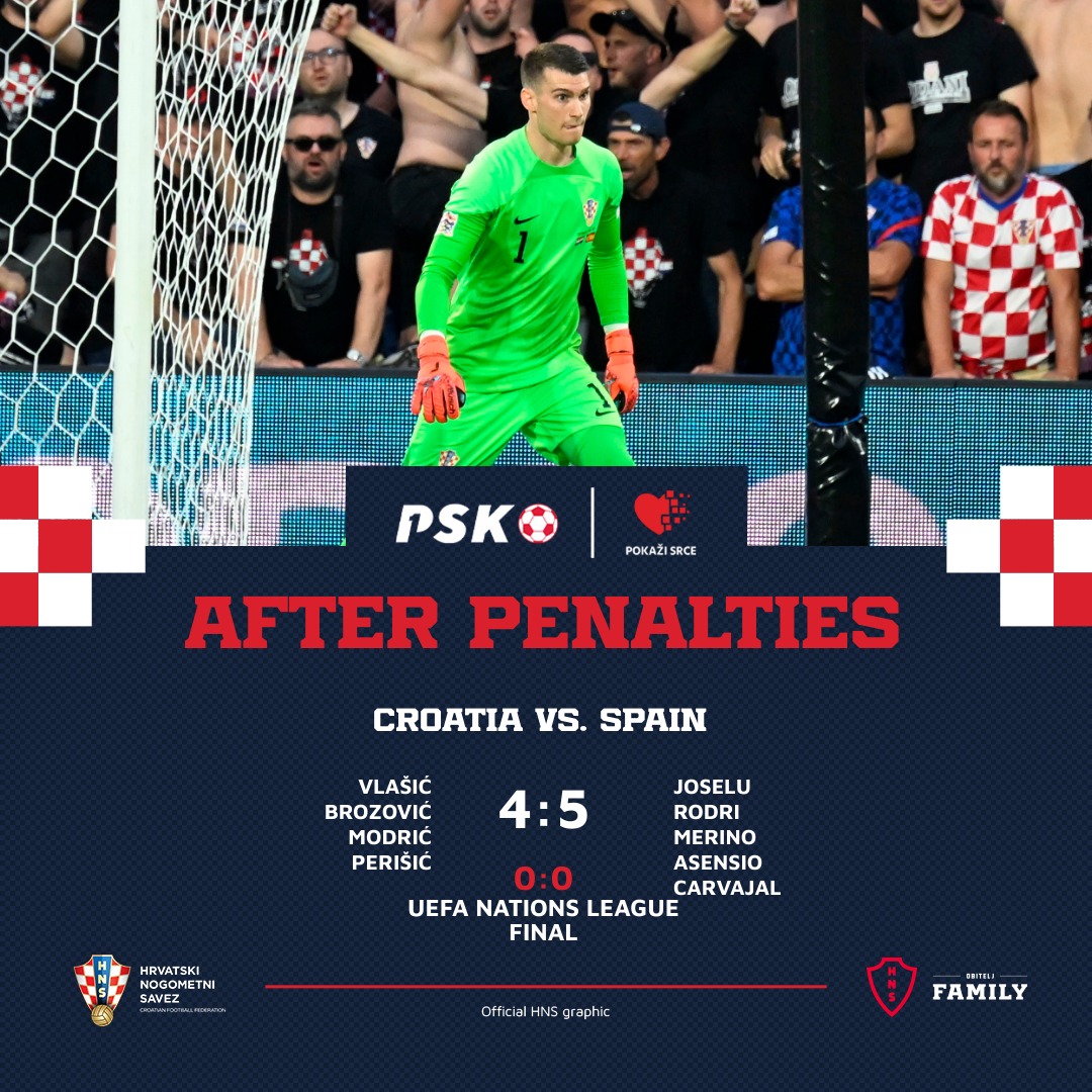 Španjolska osvojila Ligu nacija! Hrvatska pala u drami penala, ništa od trofeja