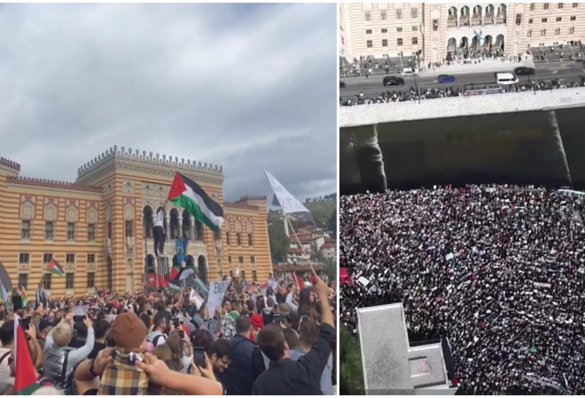Oštra izraelska reakcija na današnja okupljanja u BiH: ‘Zašto ne osudite Hamas?’