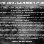 Izraelska policija pretresla urede Al Jazeere i zaplijenila opremu