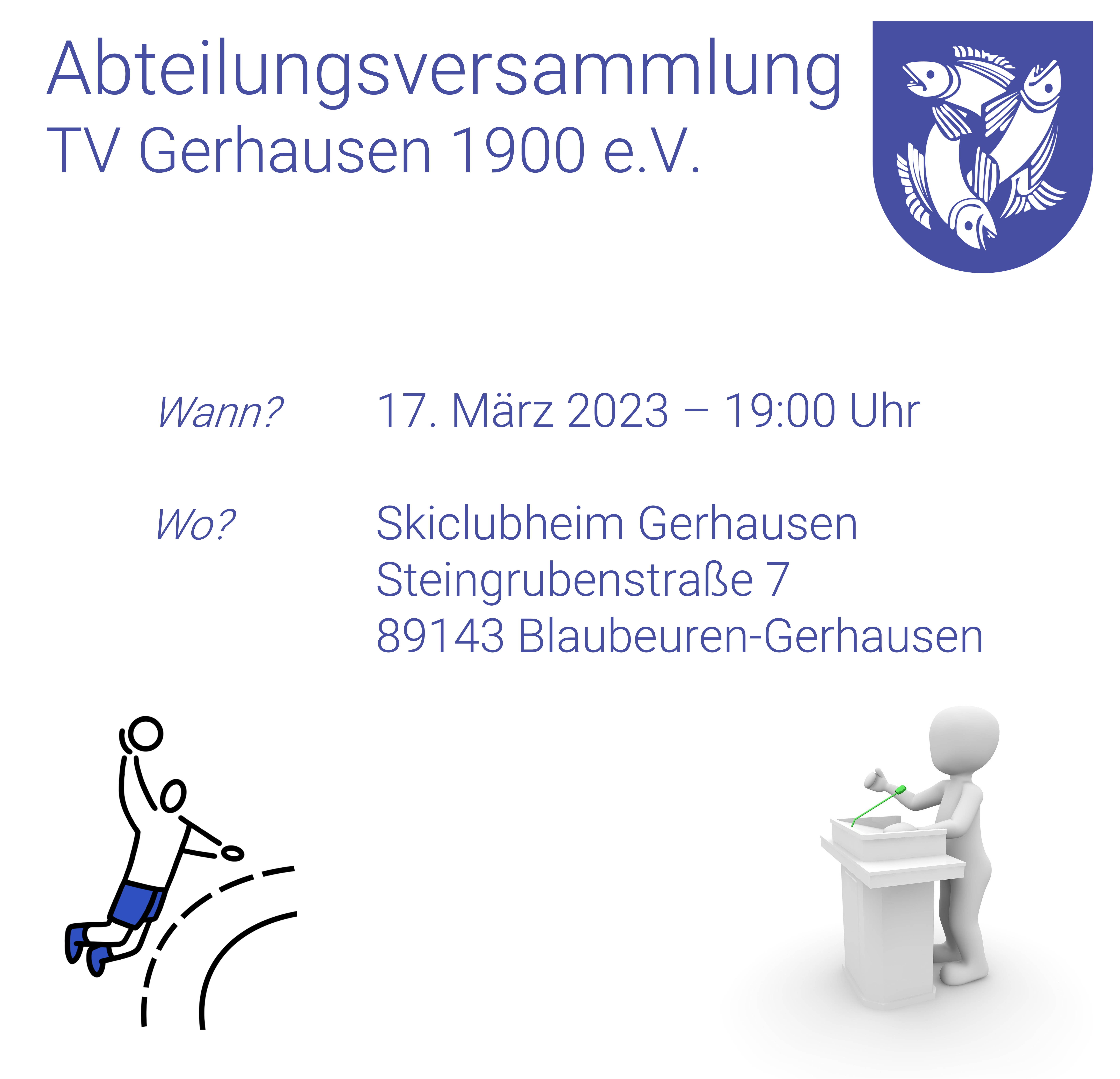 Read more about the article Abteilungsversammlung TV Gerhausen Handball
