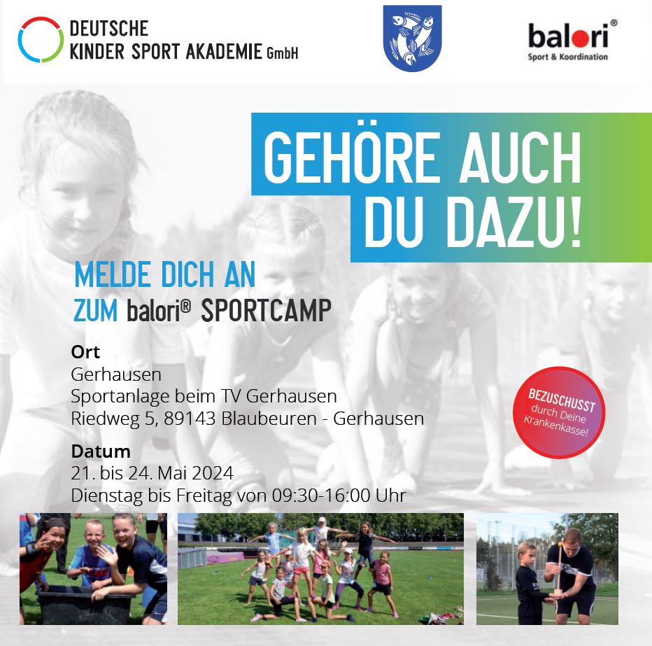 Read more about the article balori SPORTCAMP – Gerhausen 2024