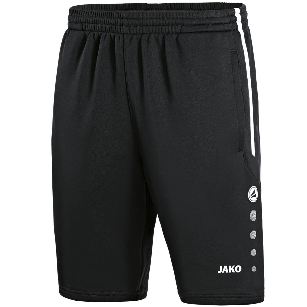 Jako Trainingsshort Active – Zwart/Wit