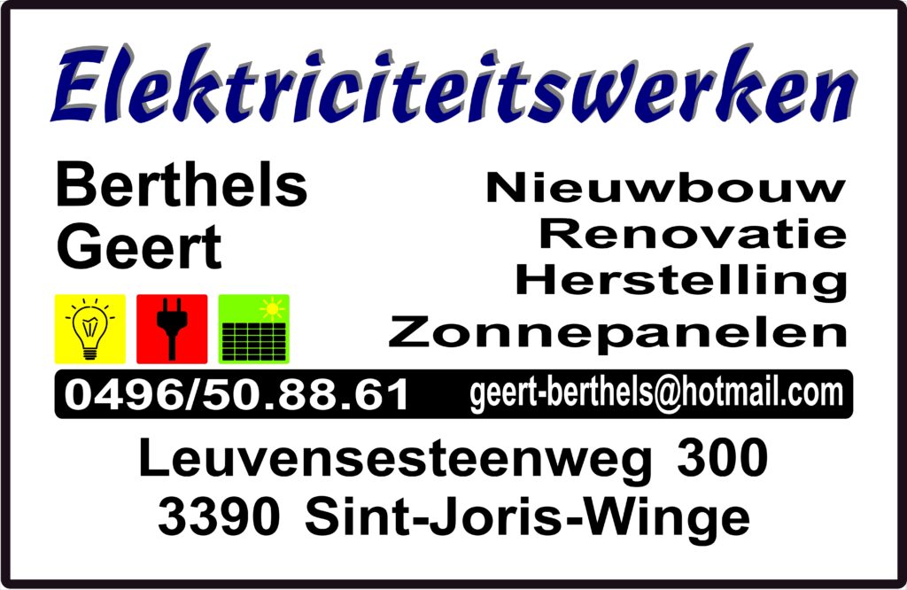 Elektriciteitswerken Geert Berthels
