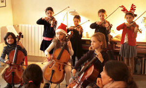 Concert d'élèves de Noël