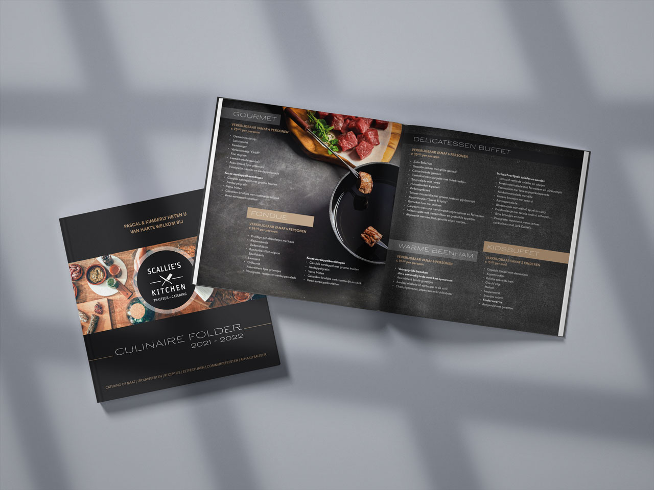 Scallie's Kitchen Culinaire Folder