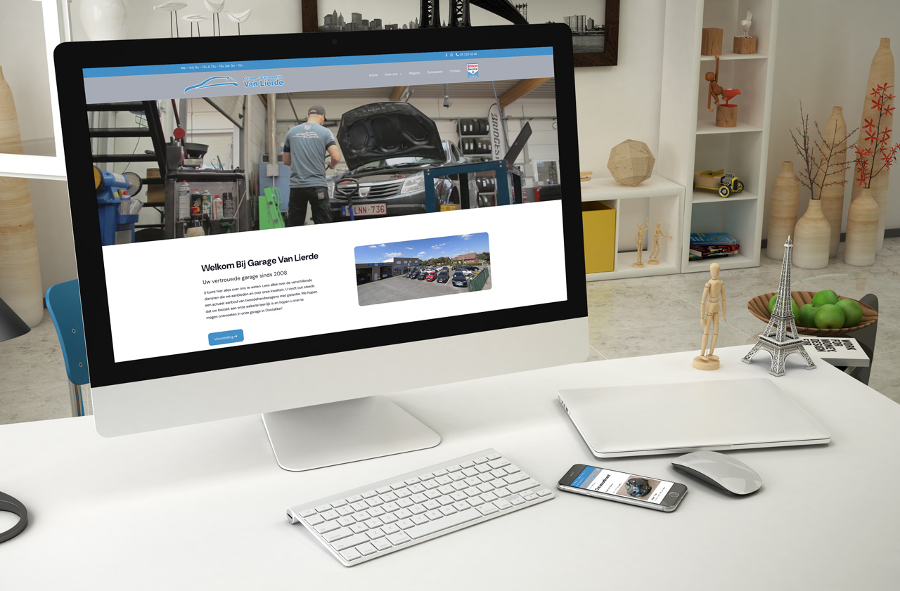 Website Garage Vanlierde