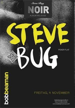 Fr, 09.11. Steve Bug