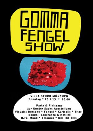 So, 20.01. / Gomma Fengel Show in der Villa Stuck
