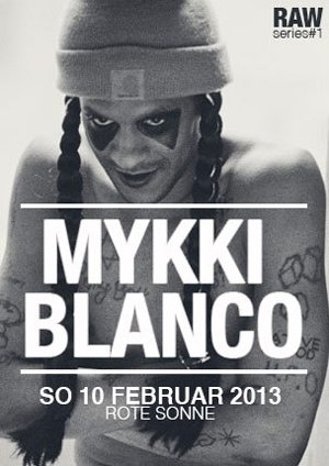 So, 10.02. / Mykki Blanco in der Roten Sonne