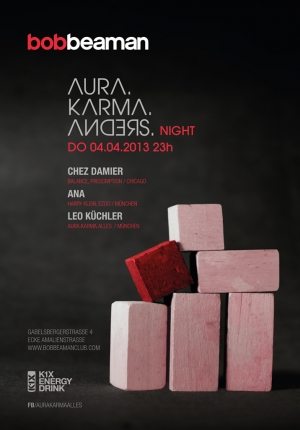 Do, 04.04 / Aura.Karma.Anders. mit Chez Damier im Bob Beaman