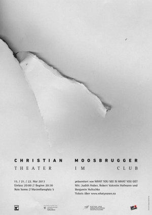 Mi, 15.05. / Christian Moosbrugger Premiere in der Roten Sonne