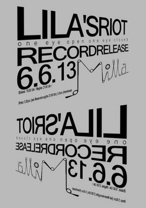 Donnerstag, 06.06. Lila's Riot Recordrelase Party – Milla