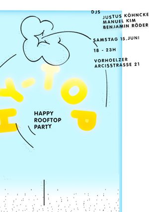 Samstag, 15.06. Happy Rooftop Party – Café Vorhoelzer (Einlass nur noch über Gästeliste)