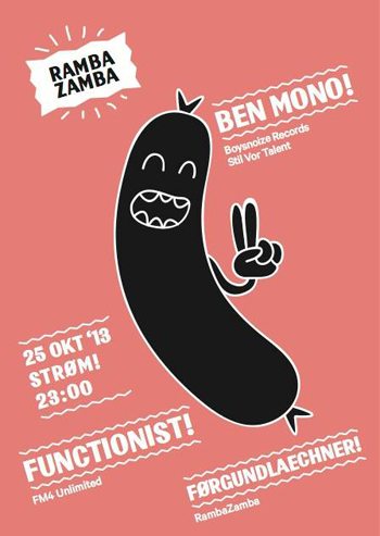 Freitag, 25.10. RambaZamba präs. Ben Mono – Strom