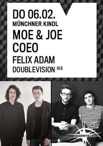 Donnerstag, 06.02. Moe & Joe & COEO – Harry Klein