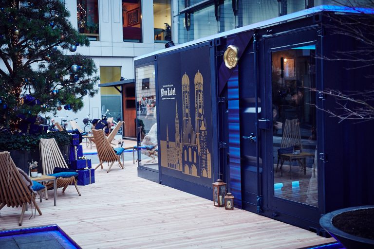 Gewinne ein Whisky-Dinner! Die Johnnie Walker Blue Label Pop-Up Area