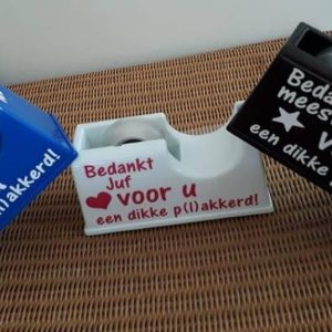 plakbandhouder