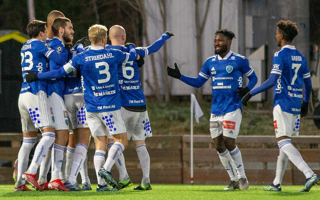 Målkalas när Umeå FC besegrade Sollentuna