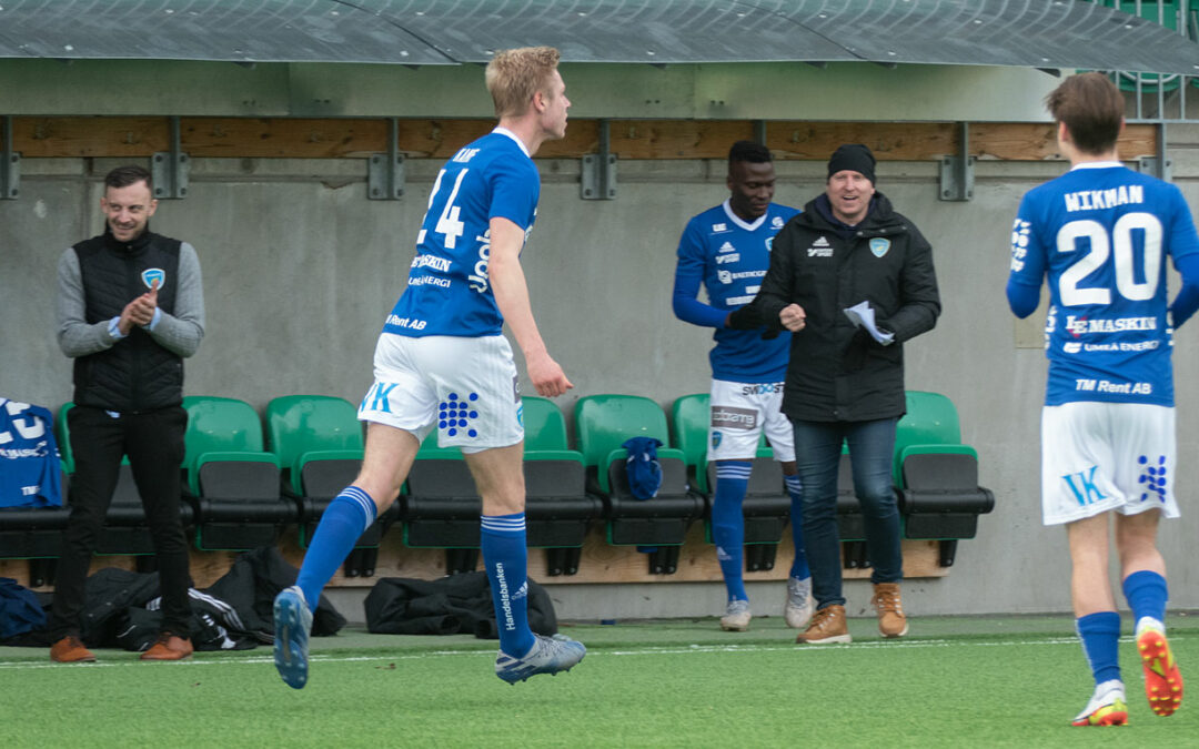 Sent segermål bärgade tre poäng mot BK Forward