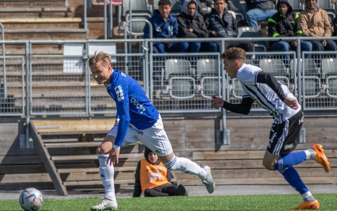 Förlust i svängig match mot Hammarby TFF