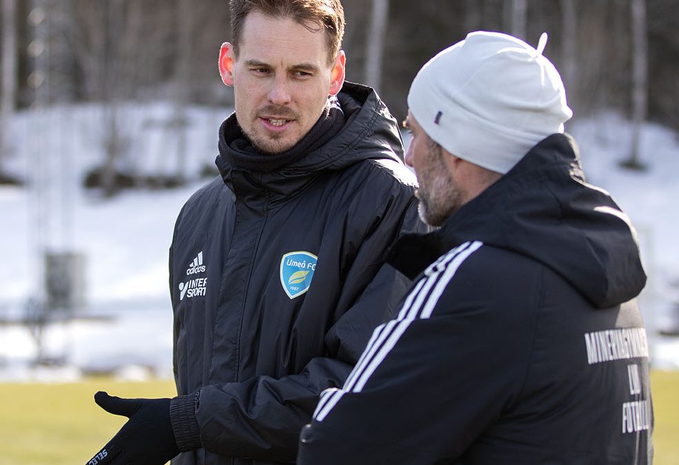 U21-förbundskaptenen på besök