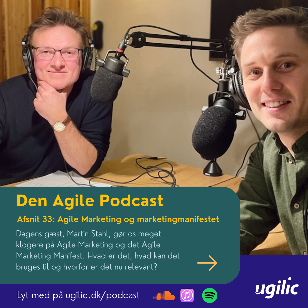 Lyt til Den Agile Podcast nr 33 Agile marketing og marketingmaifest