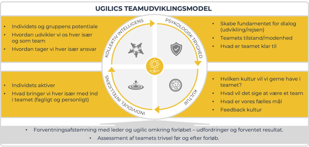 Ugilics teamudviklingsmodel