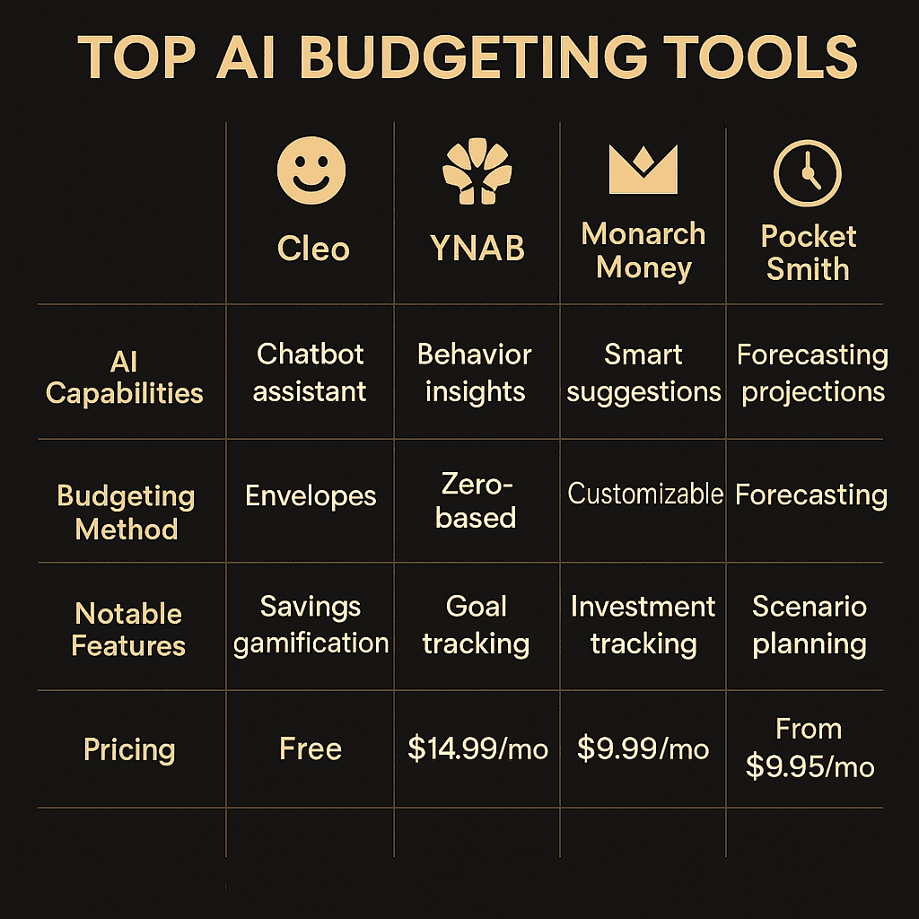 Top ai-powered budgeting apps
