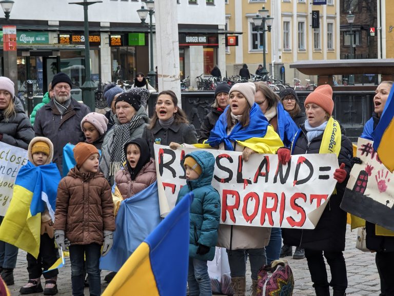 Demonstration in Linköping