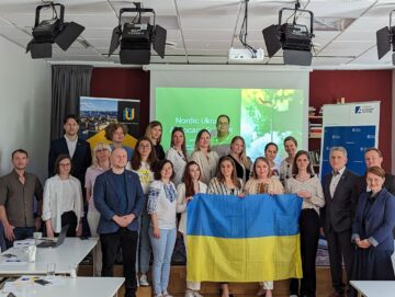 Ukrainska Föreningen Östergötland på Nordic Ukraine Advocacy Summit 2023