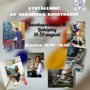 Utställning av ukrainska konstnärer / Виставка українських митців