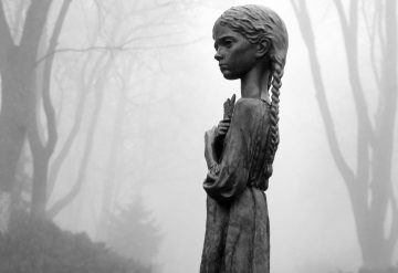 Manifestation för Holodomor-minnet och Stödet till Ukraina