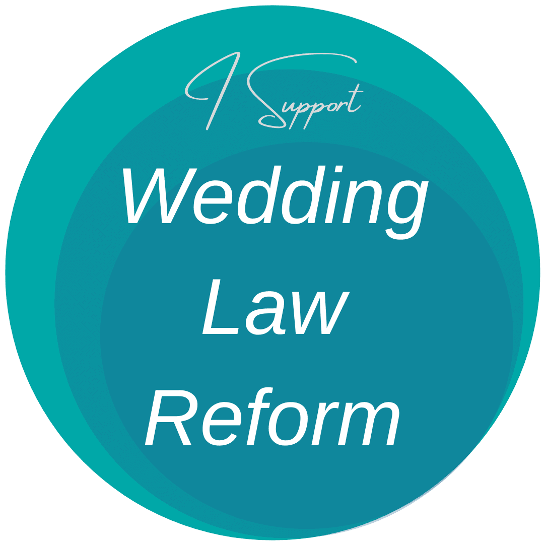 Wedding Law Reform instagram icon