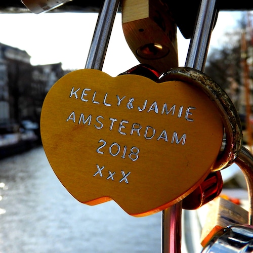 Love,Locks,In,The,City,Of,Amsterdam,,The,Netherlands