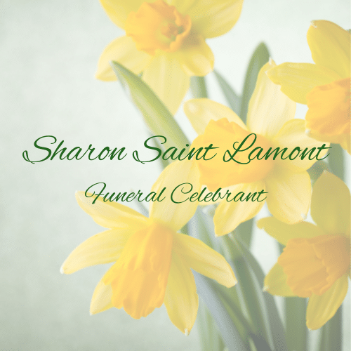 Sharon Saint lamont Funeral celebrant Logo