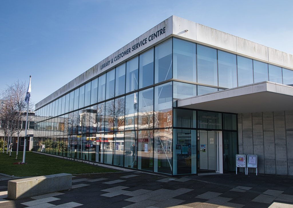 Editorial use only: Billingham library and customer service centre. Taken on 08-Mar-2025 1 billinghamlibrary0803251